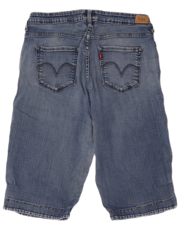 Bermuda slim in denim 512 Levi's da donna W34 grande blu