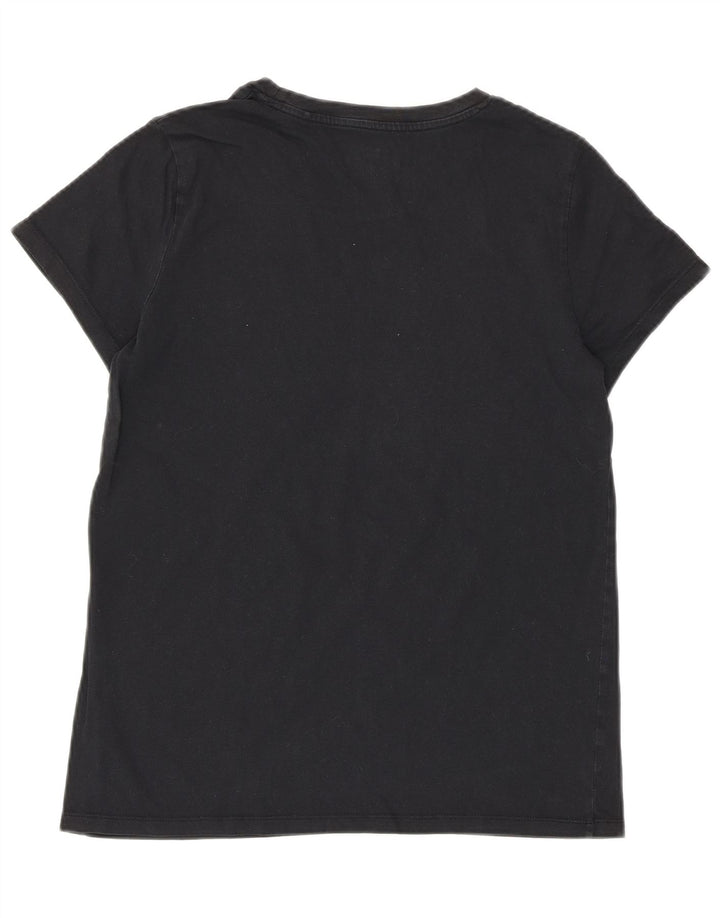 T-shirt grafica da donna LEVI'S Top UK 10 piccola nera