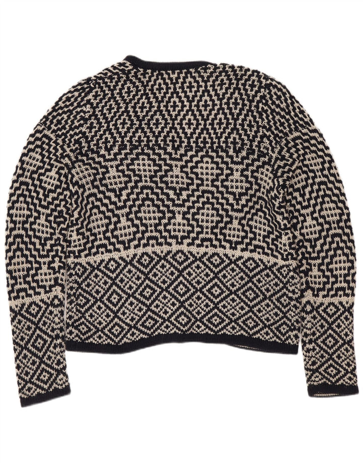 Maglione cardigan oversize da donna di White Stuff UK 8 piccolo blu navy