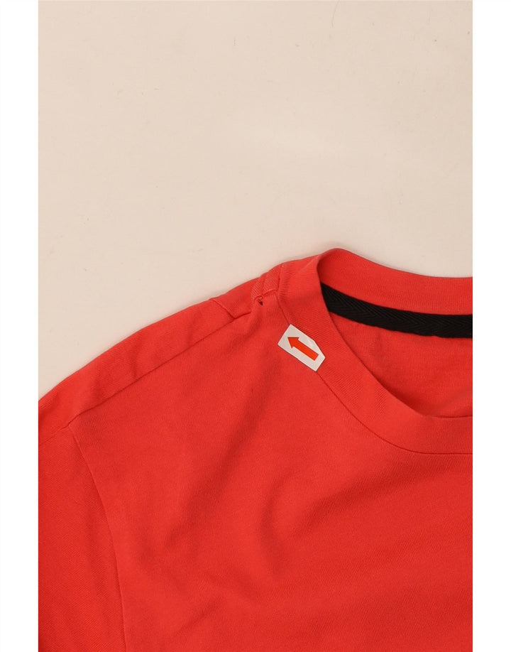 T-shirt grafica da donna ADIDAS Top UK 14 rosso medio