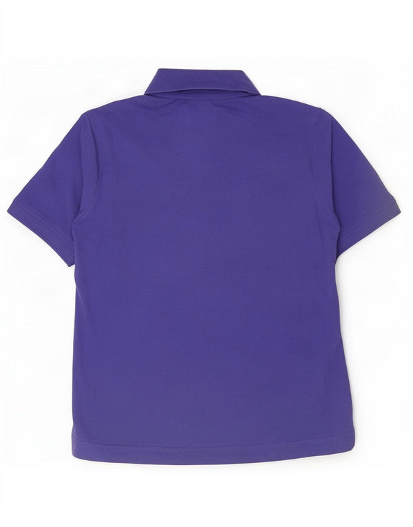 Polo Kappa da donna UK 12 cotone viola medio