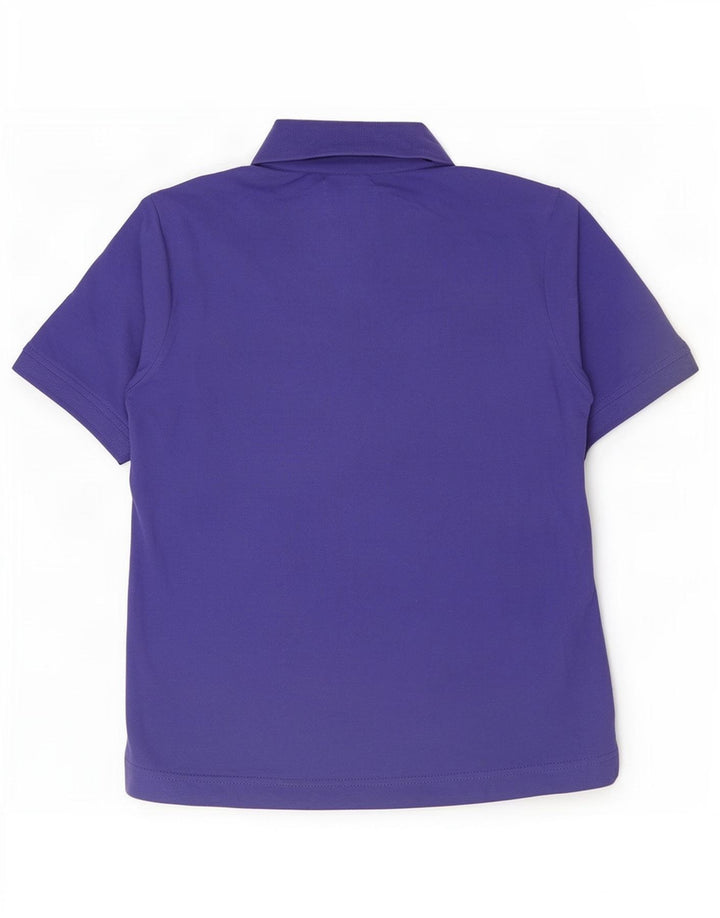 Polo Kappa da donna UK 12 cotone viola medio