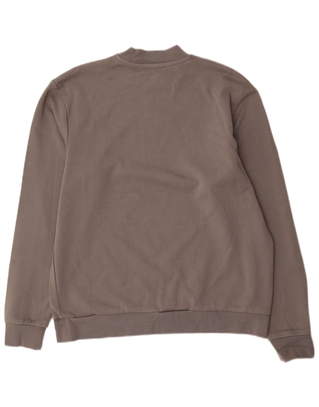 Felpa Zara Da Uomo Maglione Grigio Medio