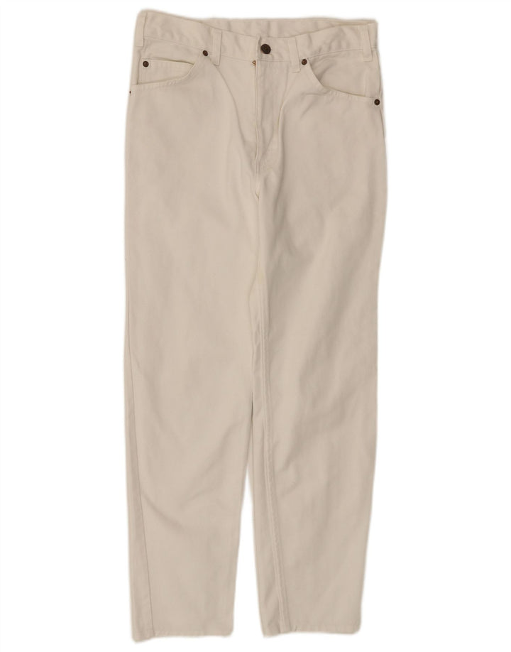 Jeans Levi's 630 affusolati da donna W33 L27 bianco sporco