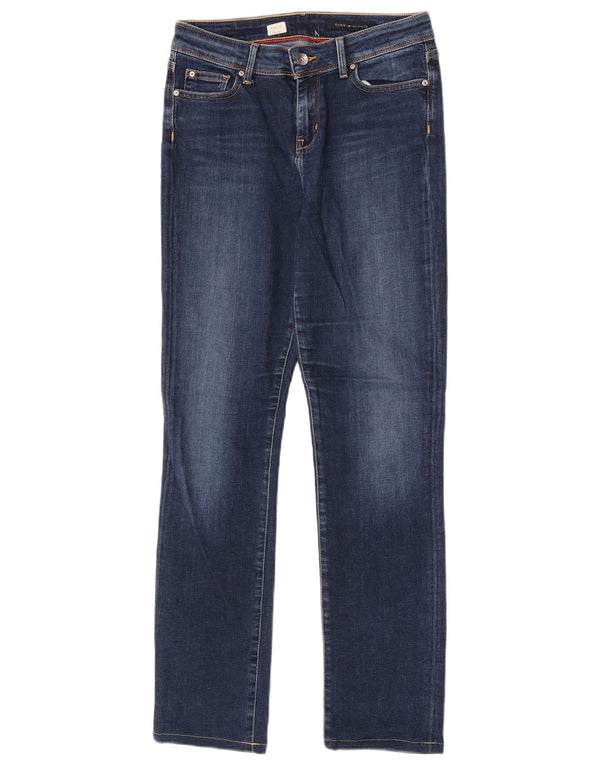 Jeans dritti Tommy Hilfiger da donna Paris Classic Fit W28 L30 cotone blu