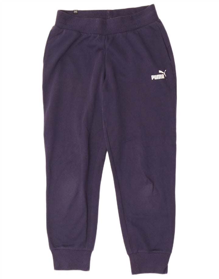 Pantaloni da tuta da uomo Puma Joggers Small Blu Navy Cotone