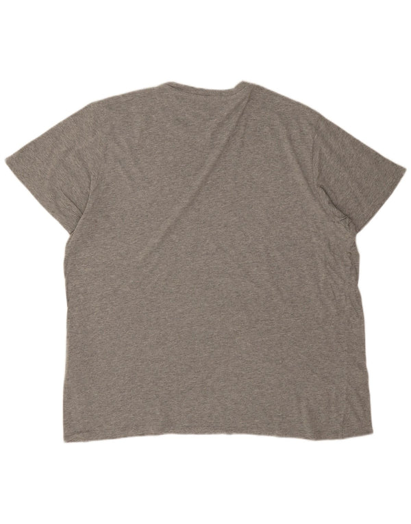 T-shirt grafica da uomo Levi's Top 2XL Logo in cotone grigio