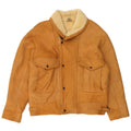 Giacca in shearling vintage da uomo UK 40 Shearling beige grande