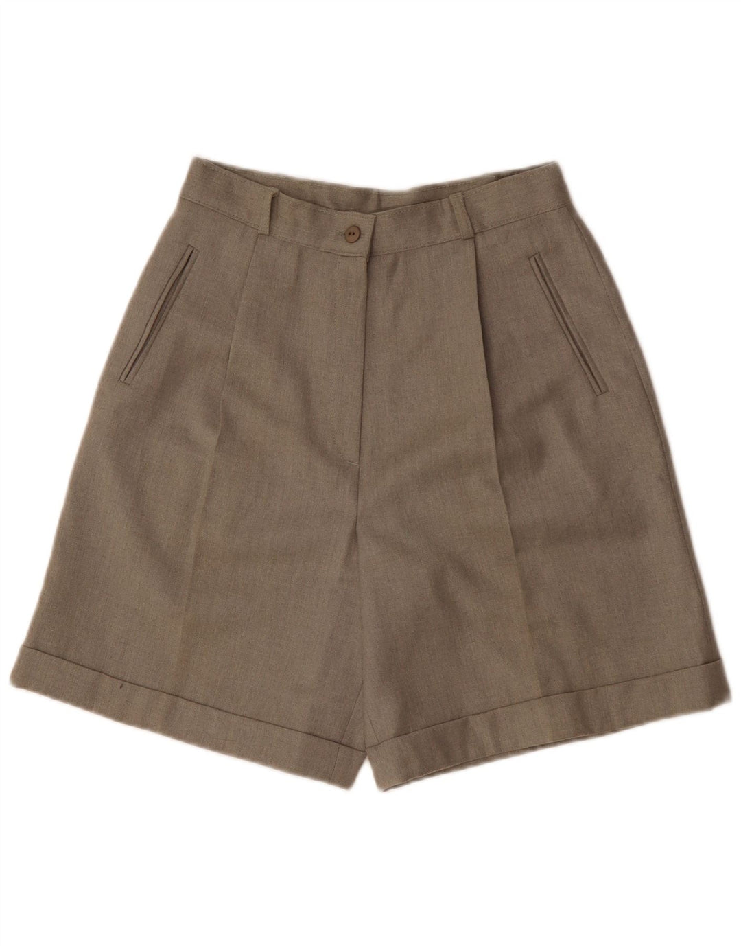 Bermuda da donna a vita alta con ancoraggio Andrea Mare IT 44 medio W28 grigio