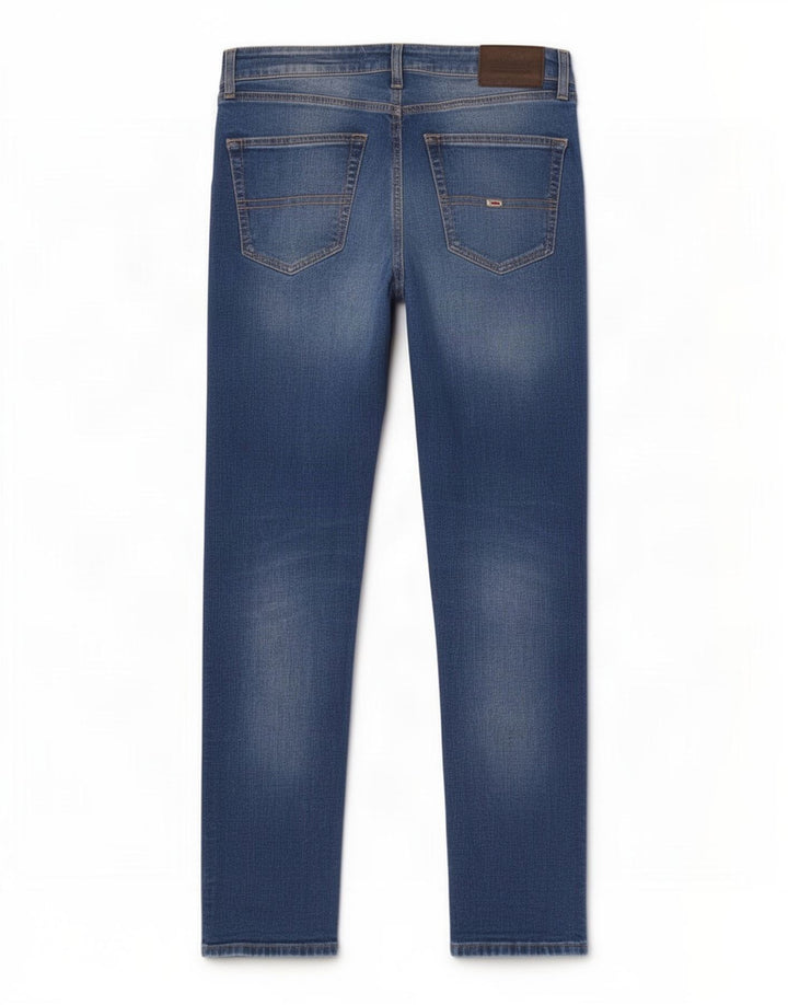 Jeans slim da uomo Tommy Hilfiger W30 L30 cotone blu