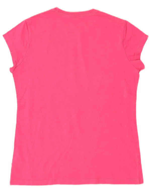 Maglietta grafica Nike per ragazze, 13-14 anni, XL, cotone rosa