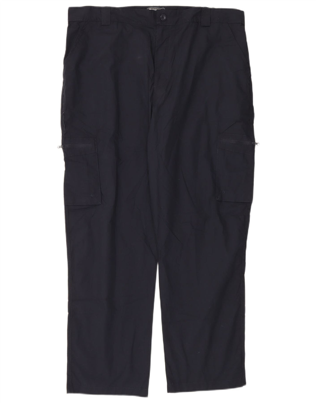 Pantaloni cargo regolari da uomo Mountain Warehouse W40 L30 poliestere blu navy