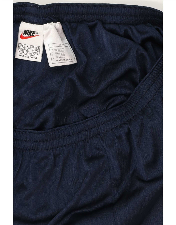 Pantaloncini sportivi da uomo Nike Large in poliestere blu navy
