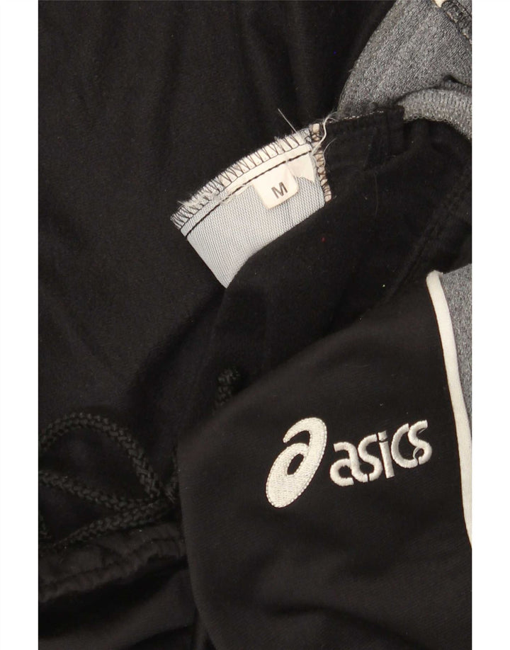 Pantaloni da tuta da uomo Asics color block medio nero