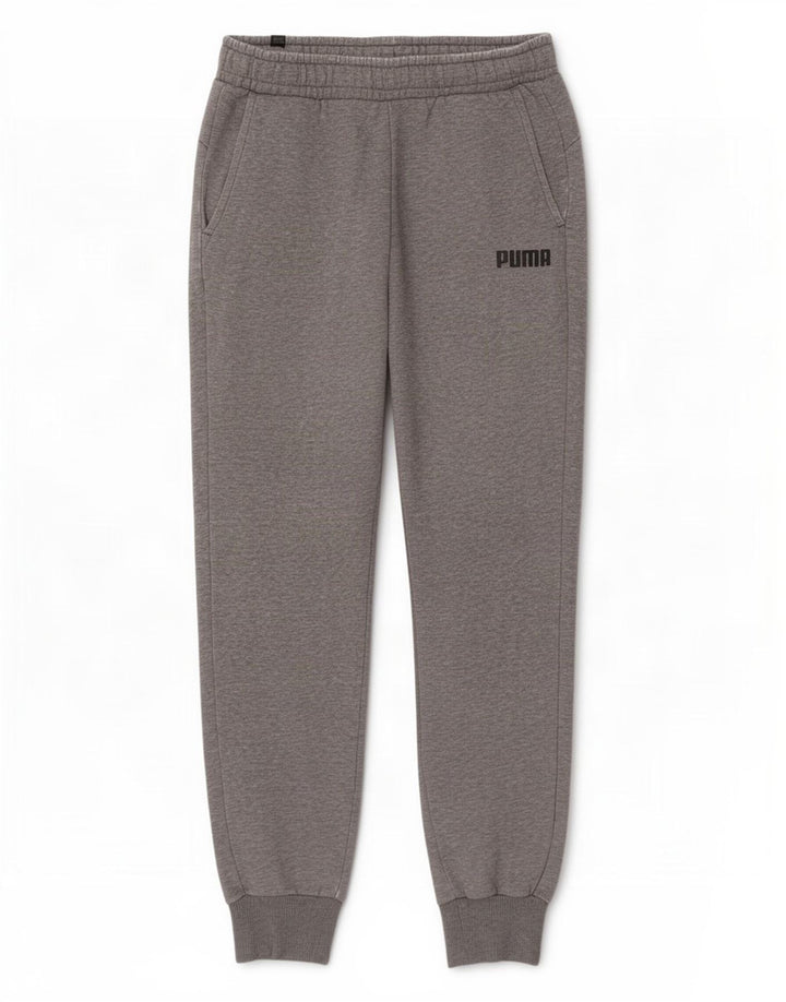 Pantaloni da tuta da uomo Puma Joggers grigio medio chiazzato