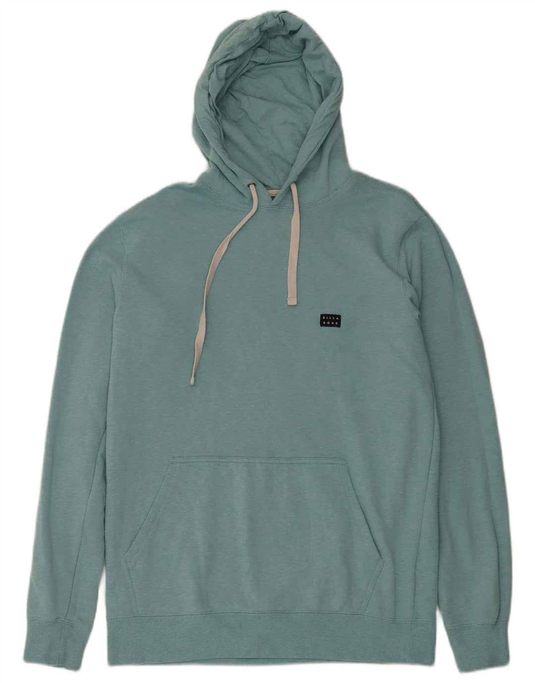 BILLABONG Mens Hoodie Jumper Medium Blue Cotton