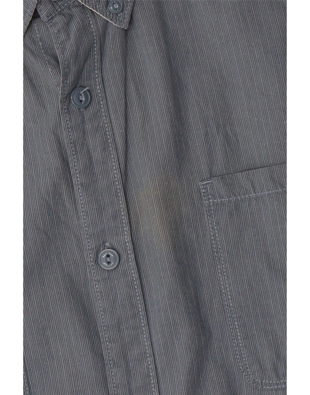 Camicia Levi's da uomo XL in cotone a righe grigie