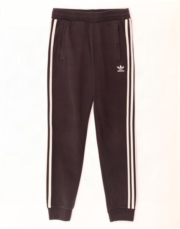 Adidas Mens Tracksuit Trousers Joggers Medium Black Cotton
