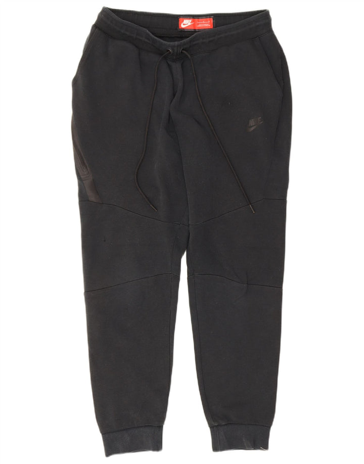 Pantaloni da tuta da uomo Nike Joggers grandi in cotone nero