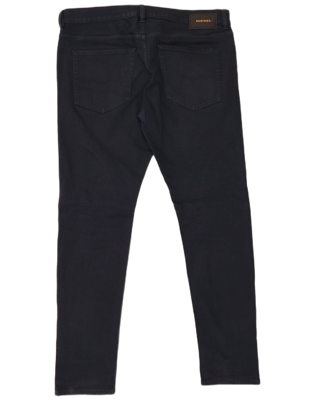 Jeans slim da uomo DIESEL W36 L32 cotone blu navy