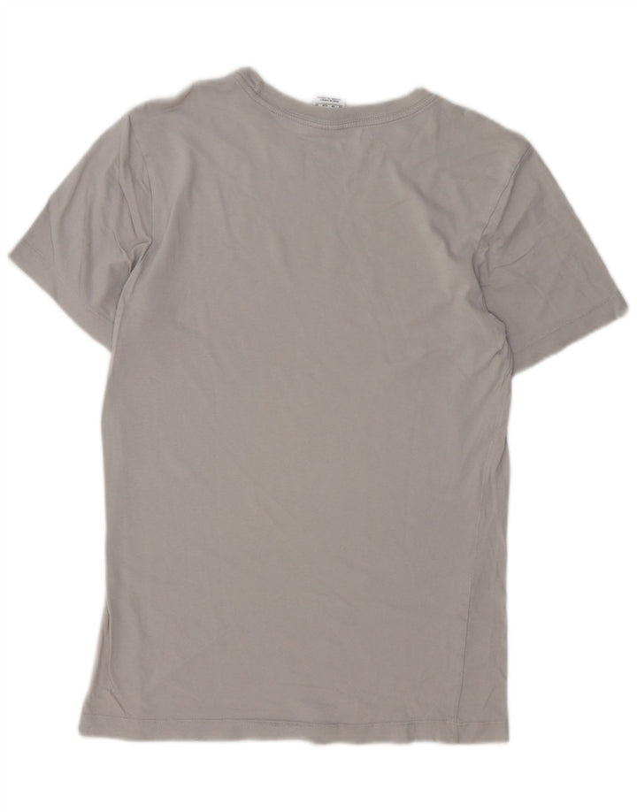T-shirt grafica da uomo Nike Top XS in cotone grigio