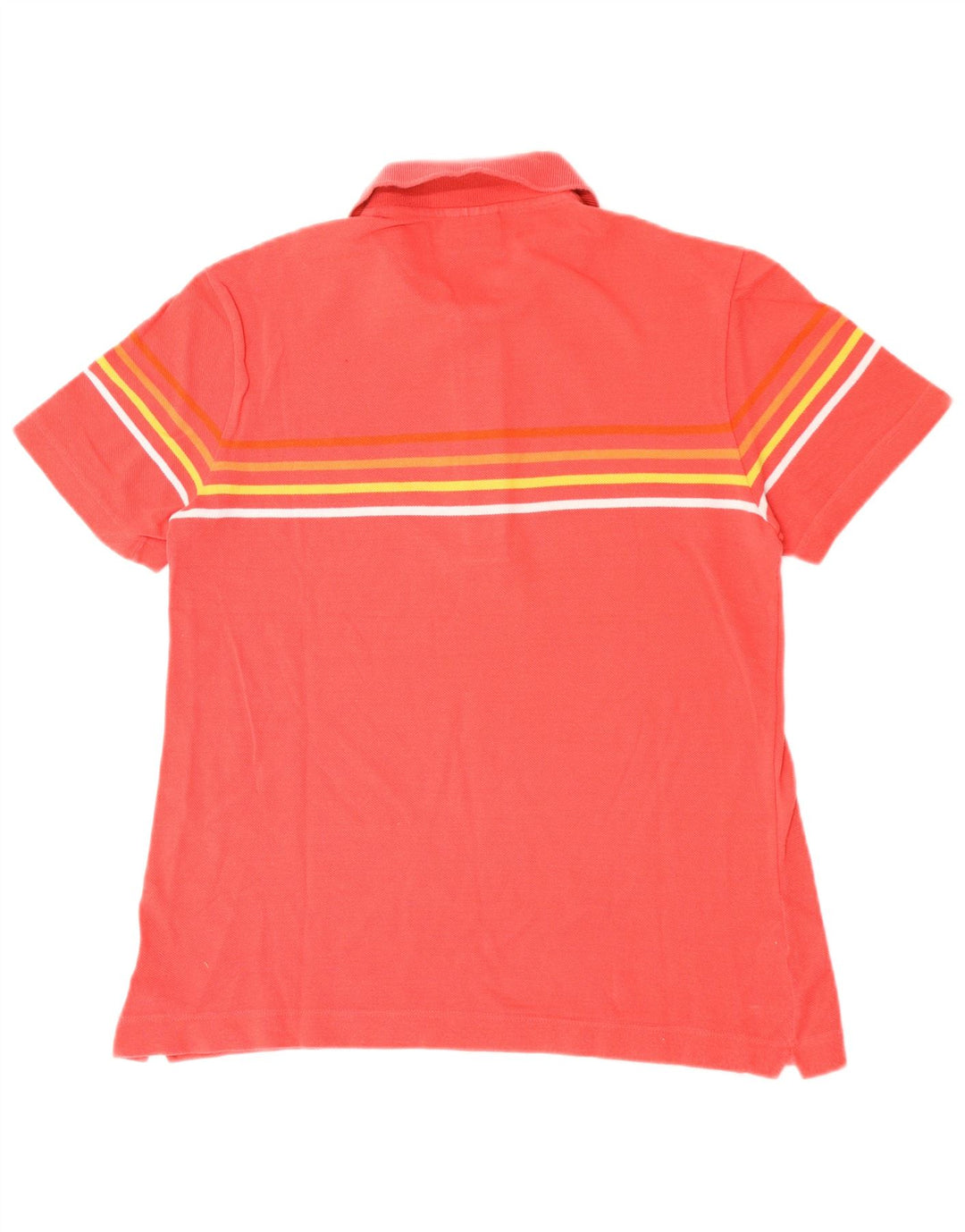 Polo da uomo LACOSTE taglia 3 piccola in cotone a righe rosa