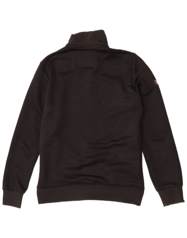 Giacca da tuta da uomo Superdry in poliestere nero medio