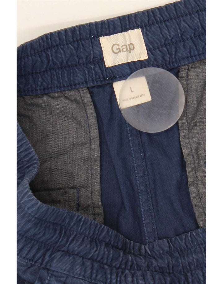 Pantaloncini chino da uomo Gap grandi W36 in cotone blu navy