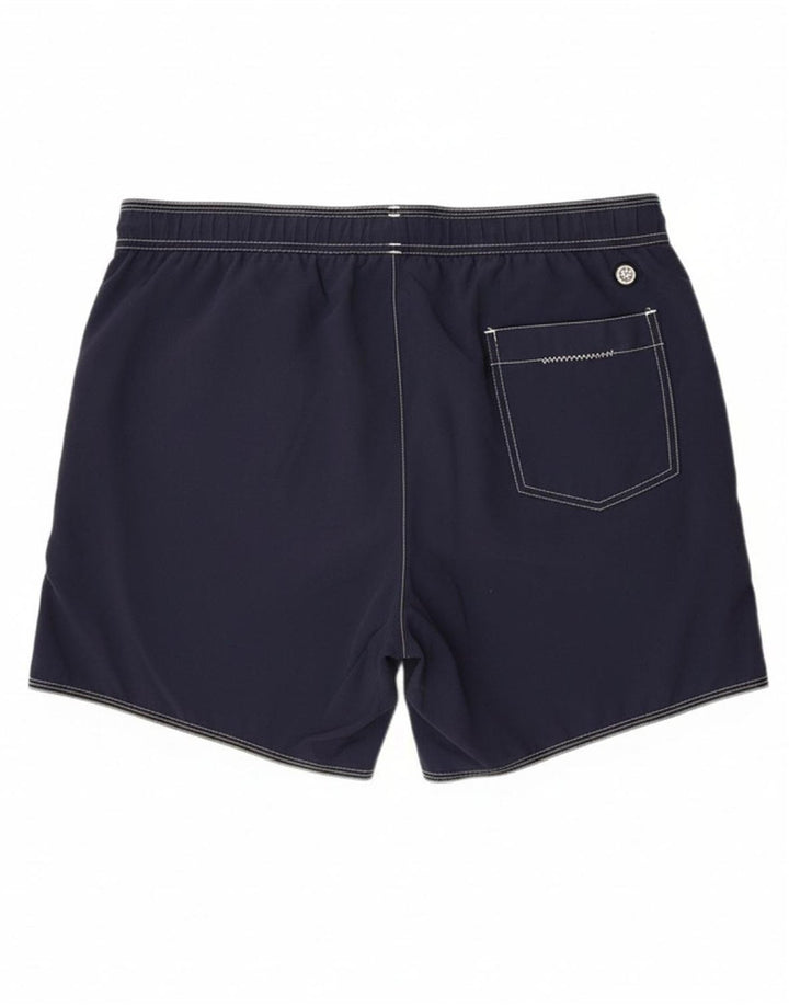 COLMAR Mens Graphic Swimming Shorts IT 54 2XL  Navy Blue Polyamide