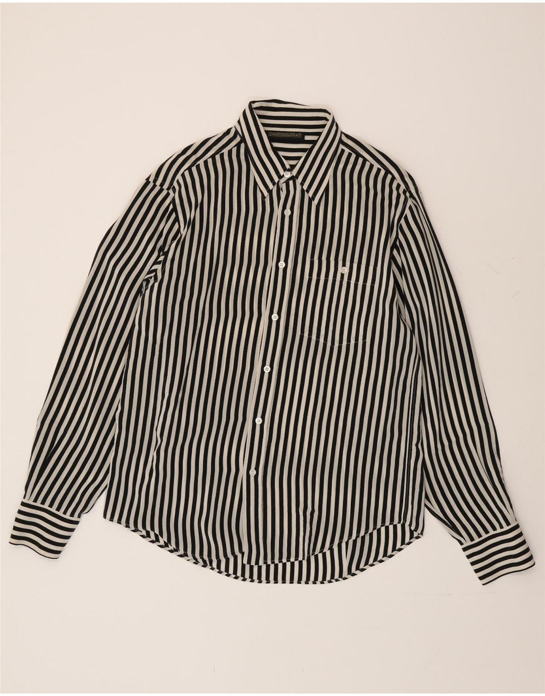 Camicia Uomo Pancaldi&B Riga Grande Nera