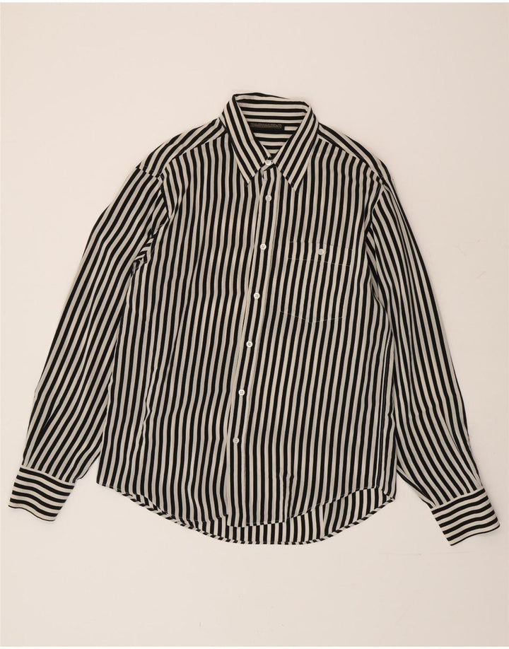 Camicia Uomo Pancaldi&B Riga Grande Nera