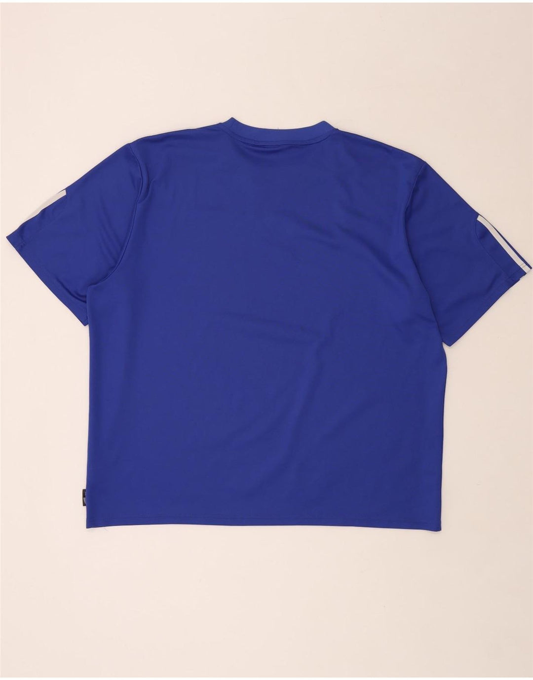 T-shirt ADIDAS da uomo Climalite Top 2XL blu poliestere