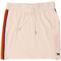 Minigonna da donna Superdry UK 12 media W30 cotone a righe bianche