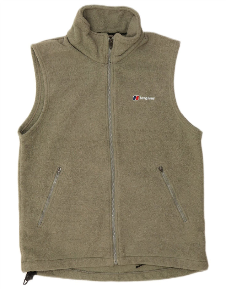 Gilet in pile da donna Berghaus UK 14 medio poliestere kaki
