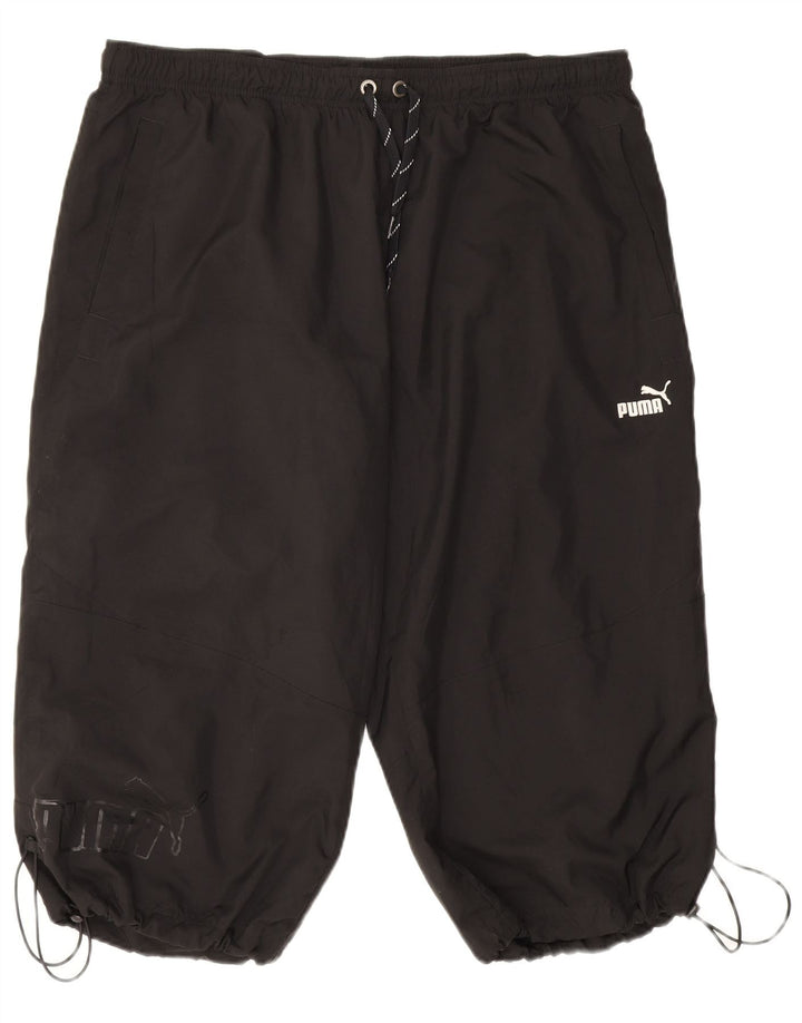 Pantaloncini sportivi da uomo Puma Graphic Bermuda XL poliestere nero