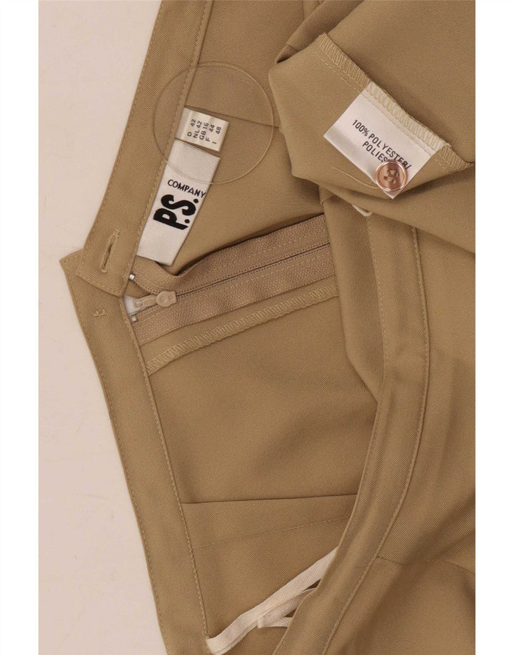 PS Minigonna da donna Company UK 16 grande W30 poliestere kaki