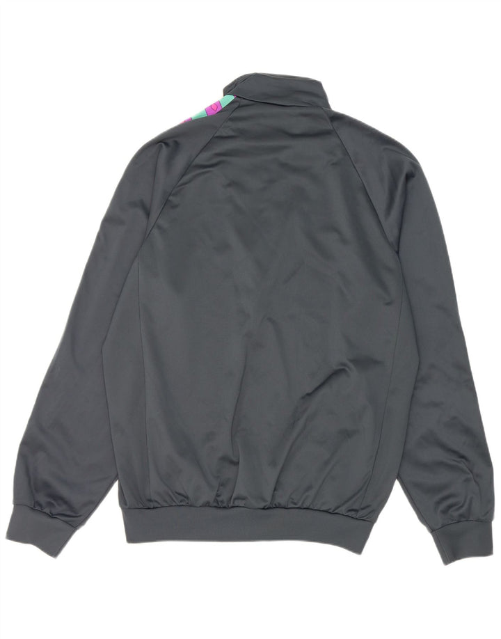 Giacca da ginnastica grafica da uomo Arena Top Jacket grigio medio color block