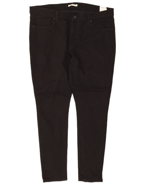 Levi's Donna 310 Shaping Super Skinny Jeans US 20 3XL W40 L29 Cotone Nero