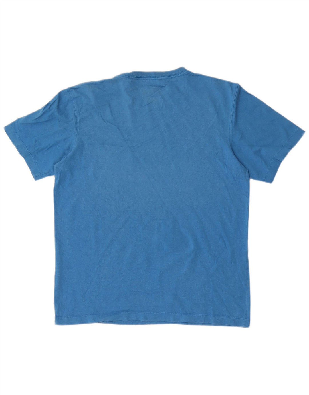 T-shirt grafica da uomo con vestibilità regolare Timberland Top in cotone blu medio