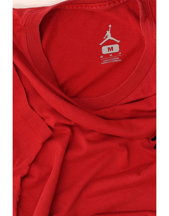 T-shirt da uomo Jordan Top rossa media