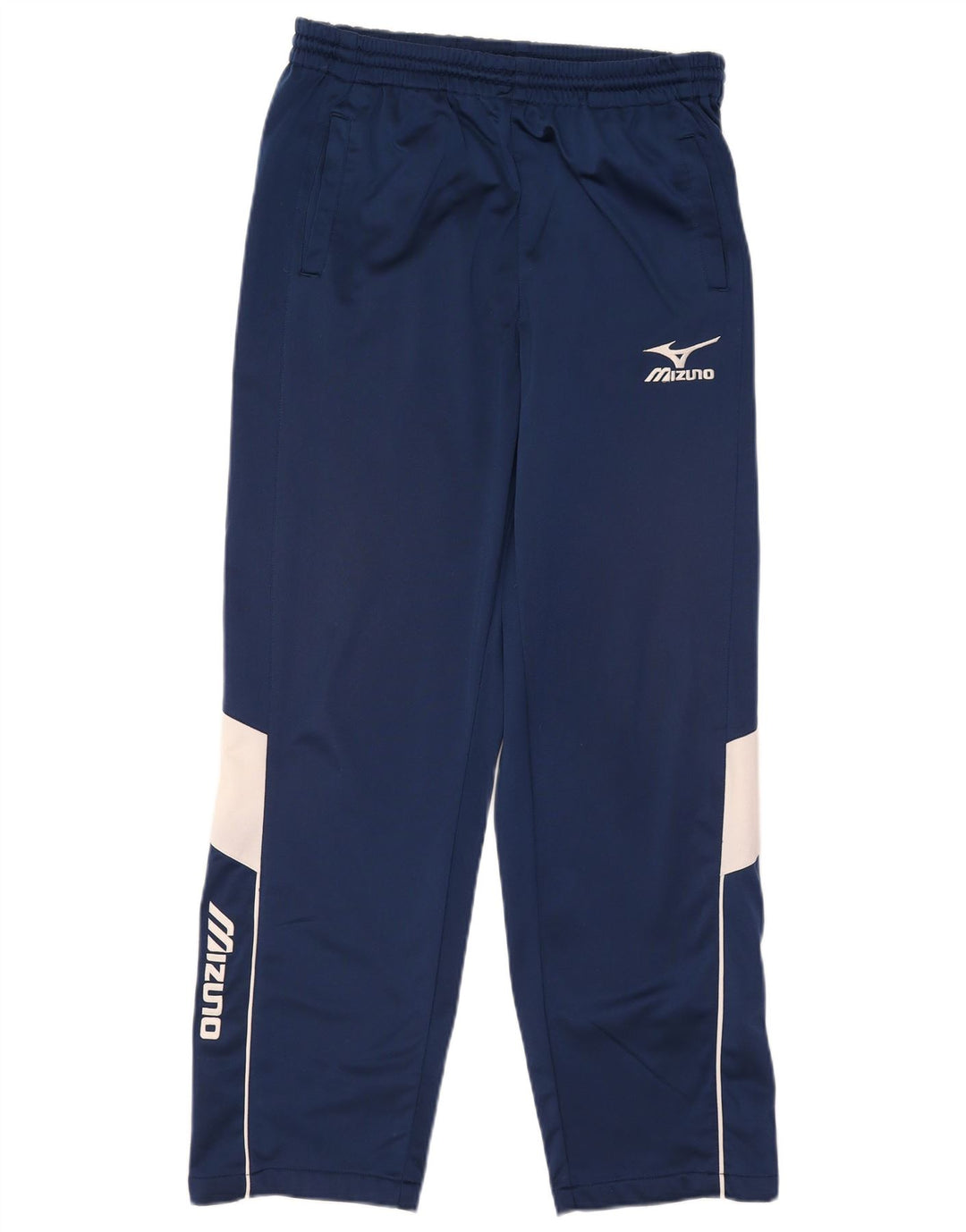 Pantaloni da tuta grafici da uomo Mizuno Large blu navy color block