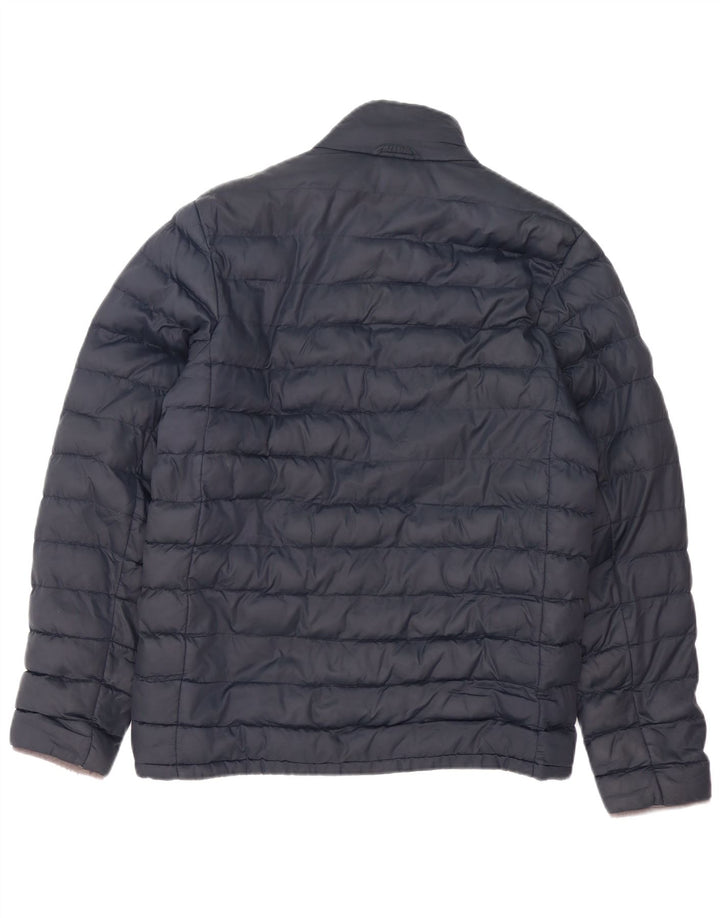 Barbour Giacca imbottita da uomo UK 36 Small Blu Navy Poliestere