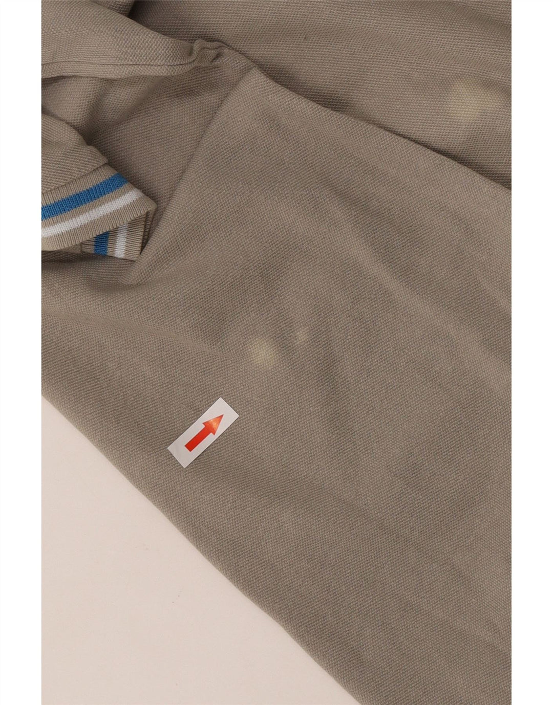 Polo Kappa da uomo di colore grigio medio