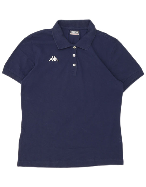 Polo Kappa da donna UK 20 2XL blu navy