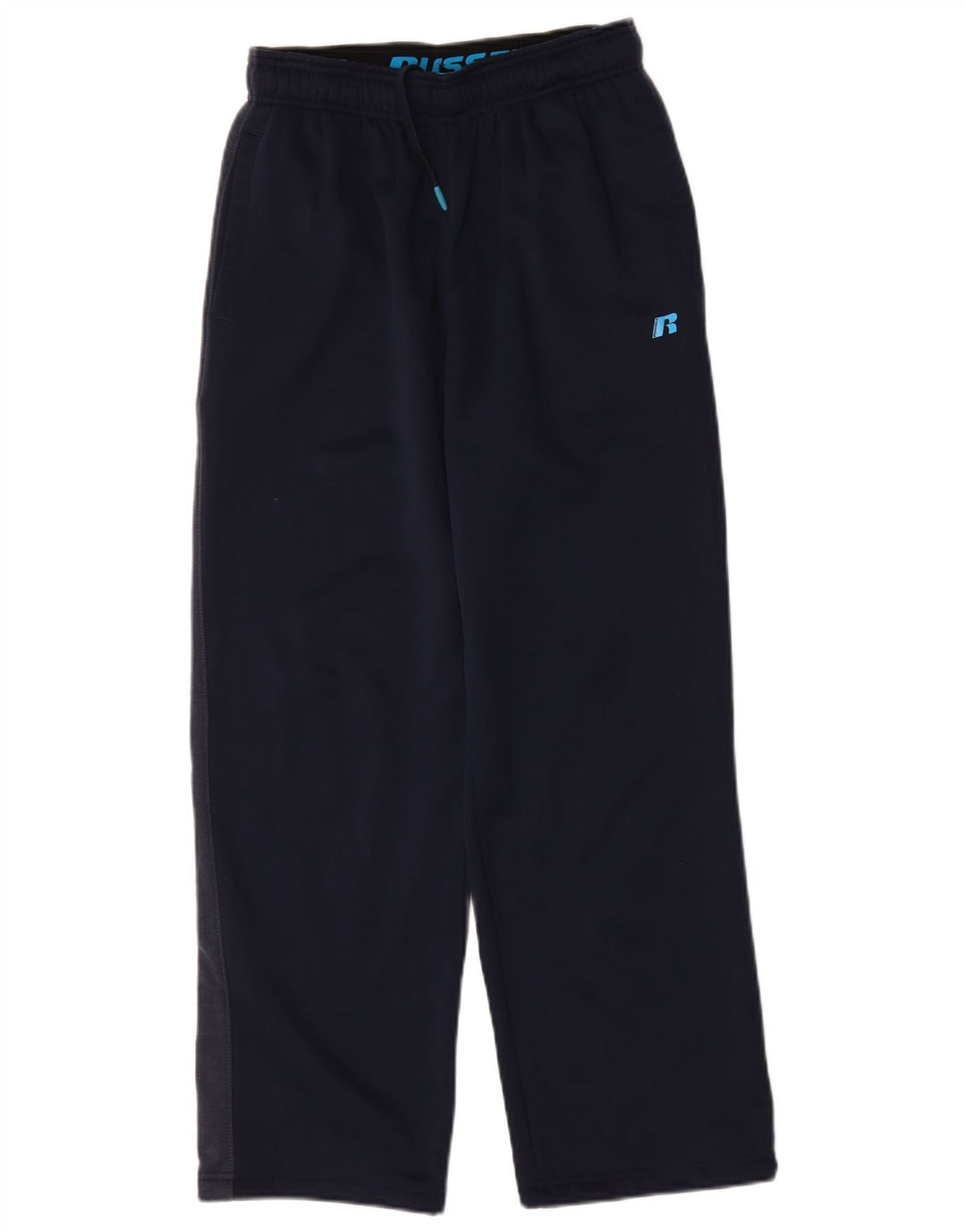 Pantaloni da tuta da uomo Russell Athletic piccoli in poliestere blu navy