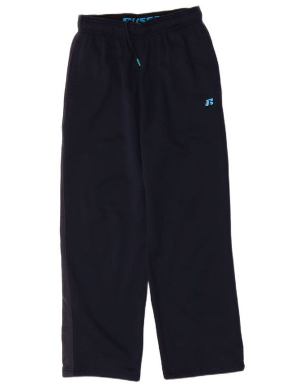 Russell Athletic Mens Tracksuit Trousers Small Navy Blue Polyester