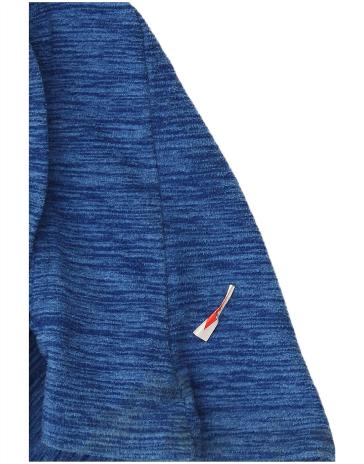 Giacca in pile da uomo Mountain Warehouse UK 34 XS Poliestere chiazzato blu