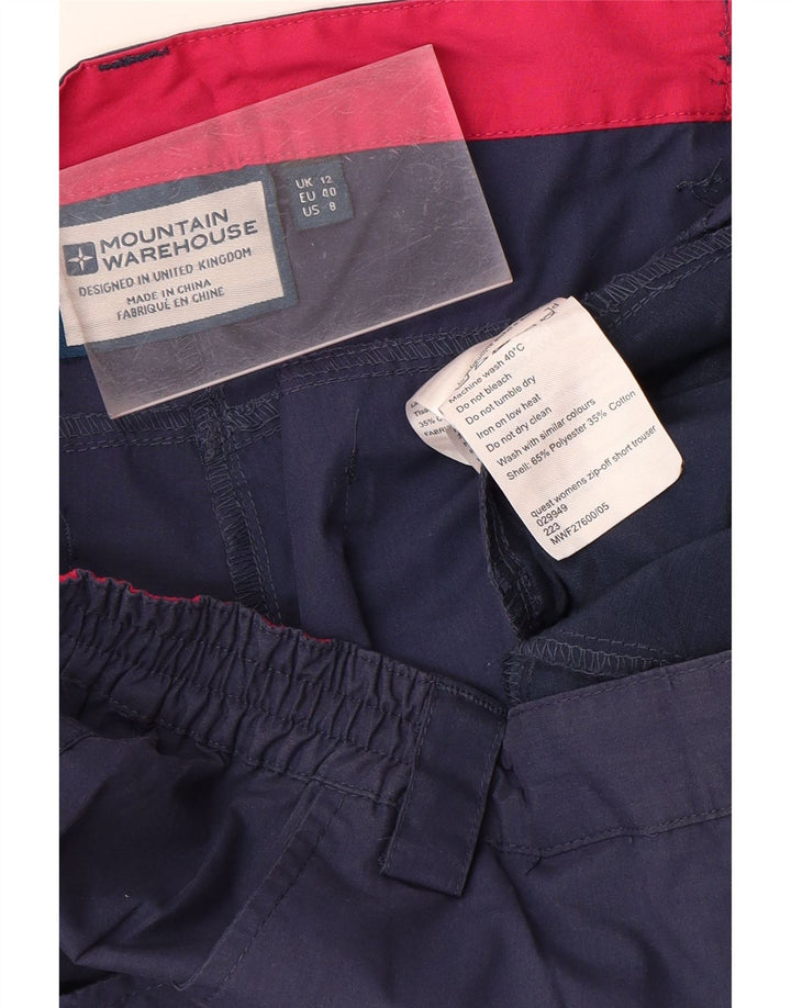 MOUNTAIN WAREHOUSE Pantaloni chino da donna UK 12 medi W30 L29 Blu navy