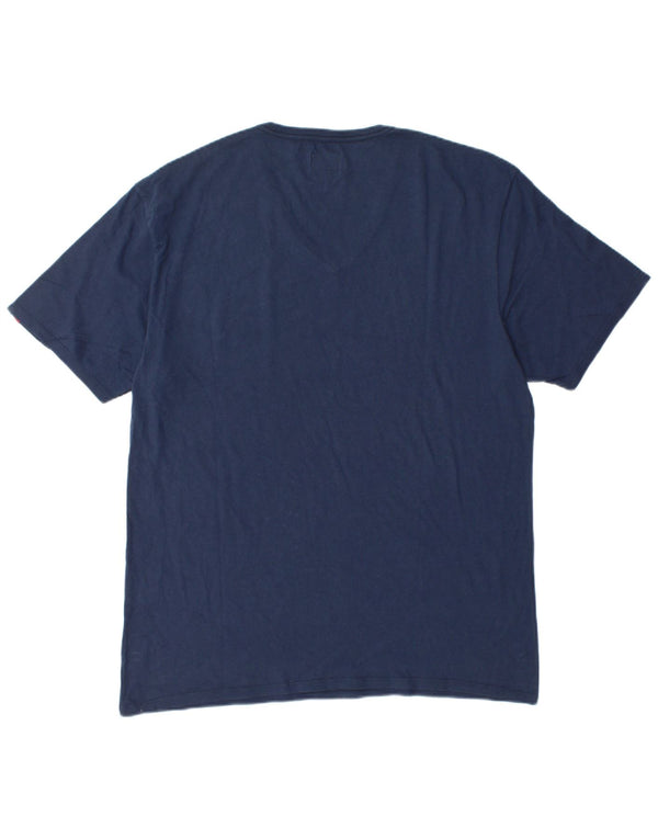 T-shirt da uomo LEVI'S Top 2XL cotone blu navy