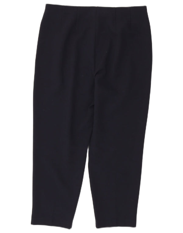 Pantaloni corti da donna Marks & Spencer UK 12 medi W32 L23 Blu navy